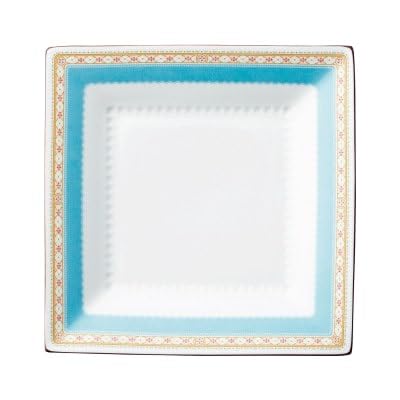 ノリタケ(ハミングブルー)23cmスクエアプレート