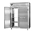 Continental Refrigerator DL2WE-SS-PT Designer Line Heated Cabinet, Extra Wide Pass-Thru, Two