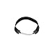 Invisibobble Multiband Hair Band and Hair Tie 2-in-1 band with Strong Grip, Non-soaking, High Wearing Comfort Updo Tool- True Black