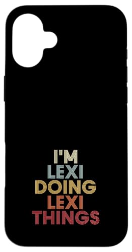 Lexi Name Lexi Personalized Name First Given �X�}�z�P�[�X iPhone 16 Plus �p