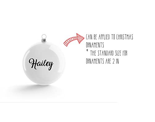 Vinyl Name Decal Stickers Compatible With Laptops, Tumbler Cup, Walls, Kids Cups, Christmas Ornaments, Personalized Gift Box Labels, Hydro Decal Sticker, Can Coolers #TOP5