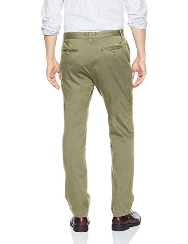 Nautica Men's Classic Fit Flat Front Stretch Chino Deck Pant2