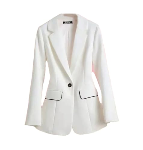 Blazer blanc femme XL : la veste basique et chic pour le printemps