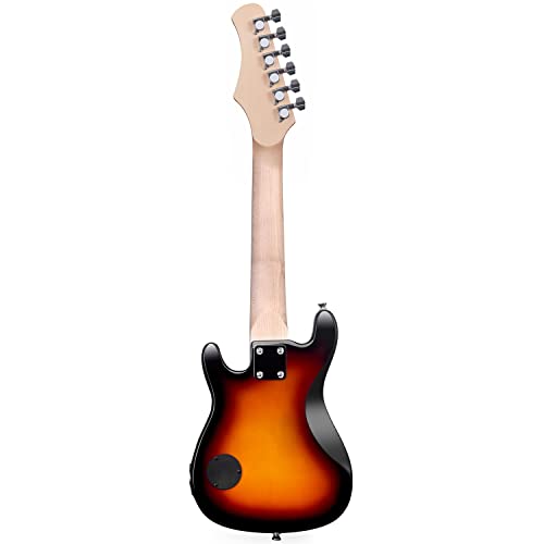 Winzz Egm100 30 Inches Real Kids Electric Guitar With Beginner Kit, Right Handed, Sunburst #TOP1