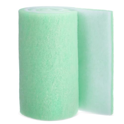 Toyvian Almohadilla Filtrante para Acuario 1.2 M X 30 Cm, Esponja de Algodón 3 Cm Gruesa, Filtro Reutilizable para Estanques y Tanques de Tortugas, Medio Filtrante para Filtración