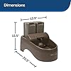PetSafe-Drinkwell-Outdoor-Dog-Water-Fountain-Pet-Drinking-Fountain-450-oz-Capacity-Water-Dispenser Outdoor Dog Water Fountain