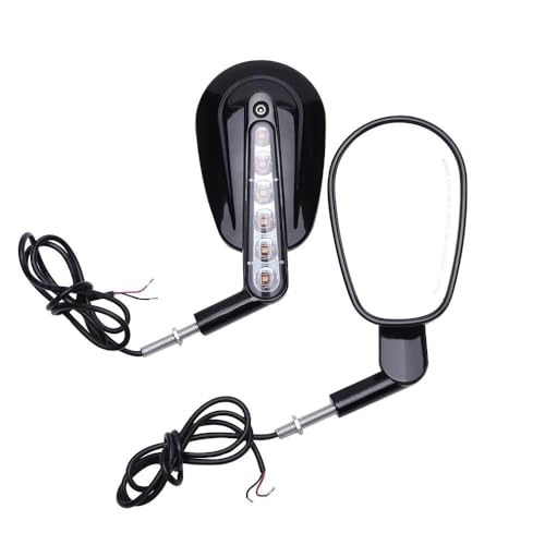 Intermitentes delanteros y espejos para Harley V-Rod VRSCF 2009-2017 en color negro 2