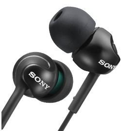Buy SONY MDR-EX110AP Black headphone 