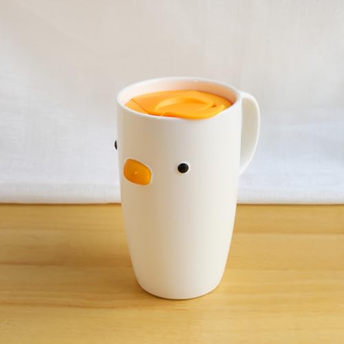 Miniatura 4 de Tulandot Taza Pato Y Café, Bonita Taza Cerámica Para Capuchino Y Desayuno, El Mejor Regalo Para Amigos 580ml