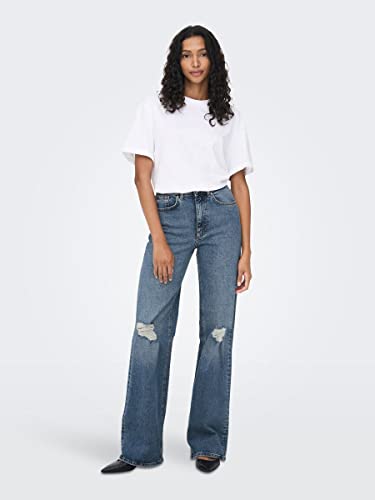 Image of ONLY Women's High Rise Relaxed Jeans