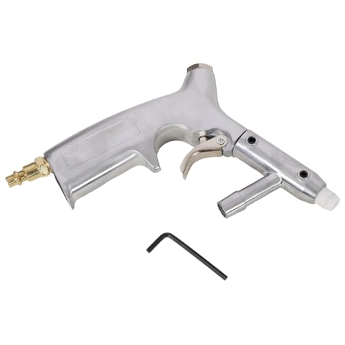 ZeHuoGe Portable Abrasive Blaster Kit, Handheld Sandblasting Gun Kit for Surface Preparation & Paint Stripping, Compatible with Air Compressors for DIY, Workshop - Thumbnail 4