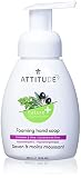 ATTITUDE Hypoallergenic Foaming Hand Soap Fluid Ounce, Coriander & Olive, 10 Fl Oz (14005)