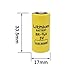 BALOLO (5-Pack) BR-2/3A 1600mAh 3.0V Non-Rechargeable Lithium Battery Replacement for Panasonic BR-2/3A FANUC A98L-0031-0006
