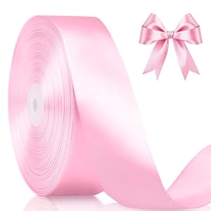 Cinta de satén rosa