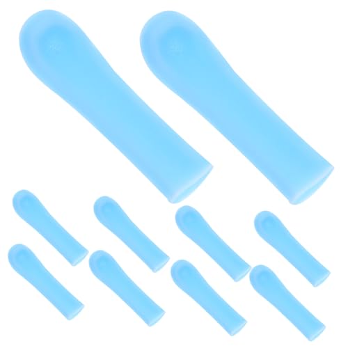 BESTYASH Ear Scoops Wax Removal Kit Soft Silicon Ear Spoon Covers Reusable Gentle