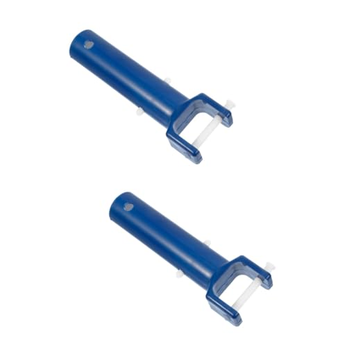 Toddmomy 2pcs Ergonomic Pool Floor Cleaner Handle Suction Head Replacement for Multiple Pool Brands