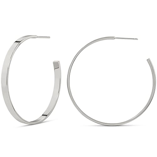 Image of Amazon Essentials 14K Gold Plated Square Edge Hoop