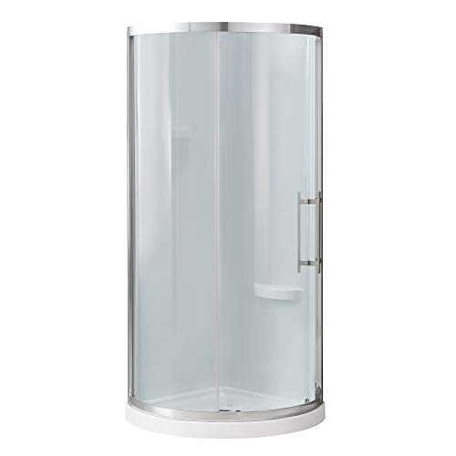 Ove Decors Breeze Pro 32 Shower Kit Corner With Base, Inch, Chrome #TOP17