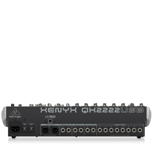Behringer QX2222USB Mesa de Som com 8 canais
