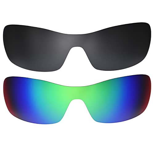 Verres Radar Edge noir vert pour réparer vos verres rayés taille unique facilement