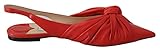 Artesanía de calidad Jimmy Choo Annabell Flat Nap Chilli Zapatos Planos De Cuero, Chilli, 39 EU