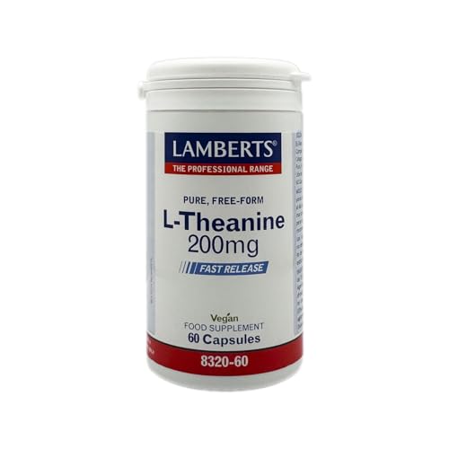 Lamberts L-Teanina 200mg Vegan - 60 Cápsulas