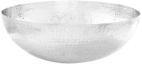 20" Large Hammered Aluminum Bowl By Kindwer #TOP7