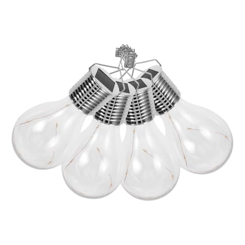 Guirlande solaire extérieure 4 ampoules LED pour supprimer la facture d'électricité du jardin