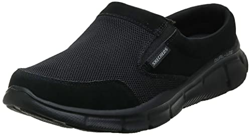 Skechers Men's Equalizer Coast to Coast Mule, Black, 10.5