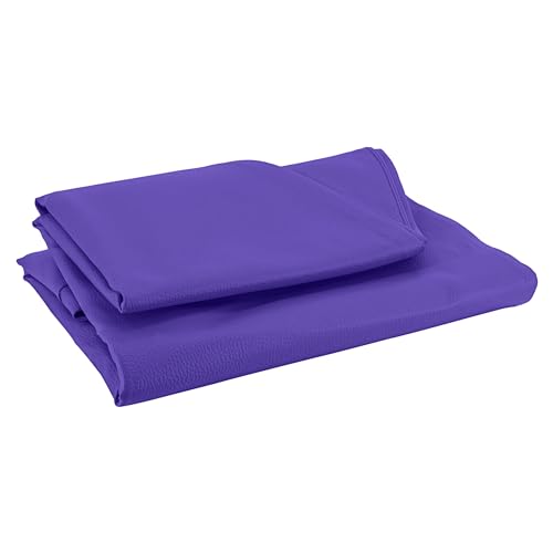 Bepouf - Pouf a Sacco Mega Vuoto 85Øx135H cm 335L 100% Ecopelle Viola no Imbottito, Pouf Poltrona Salotto e Camera da Letto, Sedersi Comodo Lavabile - Poltrona Sacco Anallergica Impermeabile