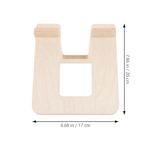 Soporte para scooter y bicicleta de madera estética premium 3