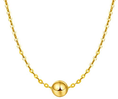 Collier perle porte-bonheur or jaune femme idéal pour sublimer une mariée élégante