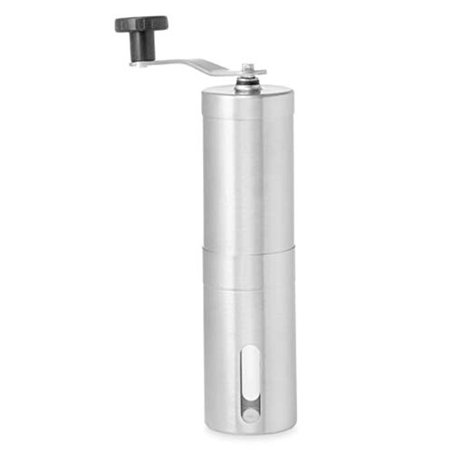 Moedor de café OYJJ, Moedor de café em aço inoxidável portátil Sal marinho Moedor de especiarias Gar