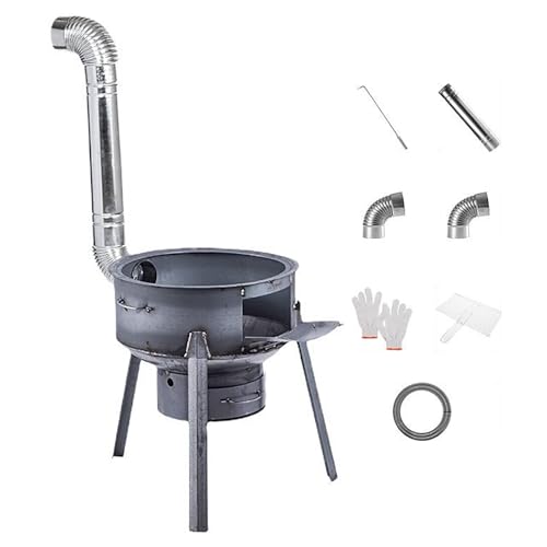 Poêle à bois portable de camping et chauffage extérieur compact - 2
