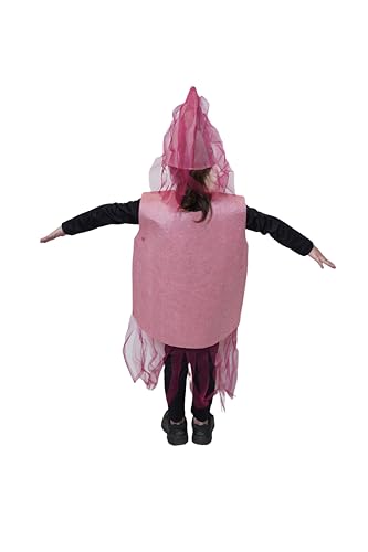 Image of Kaku Fancy Dresses Polyester Jelly Fish Cutout For Kids, Water Animal Costume For Boys & Girls (Freesize /Only Cutout With Cap), Pink