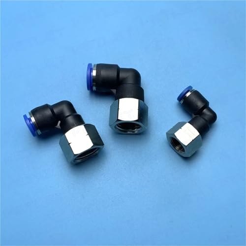 Codo 90 grados de latón para evitar torsión en tubos neumáticos de 8mm 5