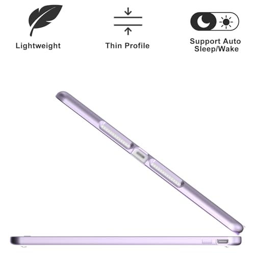 aMZCaSE Keyboard Case with Wireless Detachable Folio Keyboard,Smart Sleep/Wake,7 Colors Backlit Mode - Image 9