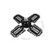 Hemobllo Garage Light Fixture 4-Legged Led Ceiling Light Foldable No Tools Needed Ac85-