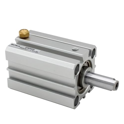 Image of STA Series Compact Cylinder Single Acting-Pull Spring Extension bore 12 Stroke 5mm 10mm 15mm 20mm 30mm STA12X5 STA12X10-S-B(STA12X5,-S(with Magnetism))