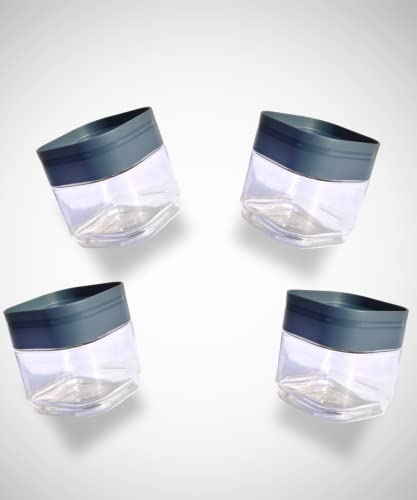 Image of Cello Plastic Modustack Square Canister, 500 ml Pair of 2, pack of (2)