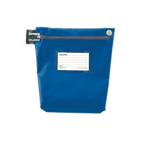 Versapak Tamper-Evident Cash Bag Blue Cover
