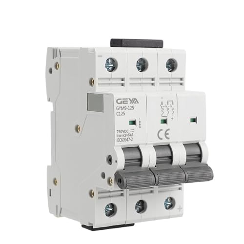 Disjoncteur DC MCB 80A rail Din pour installation solaire photovoltaïque - 3