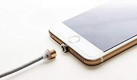 Genuine Detachable Magnetic Charging Fast Charger (No Data Sync) 3.6FT (2A) Cable with Lightning USB Cable/Magnetic Connector for iPhone iPad