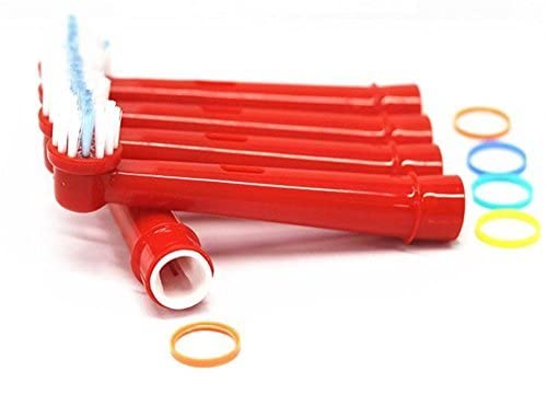 Drkao Clean Aufsteckbürsten für Oral B Kinder Elektrische Zahnbürstenköpfe für Braun Oral B Elektrische Zahnbürste Kinder Aufsteckbürsten Köpfe für Oral-B kids Aus Hochwertigem Dupont-Nylon, 12 Stück Cover