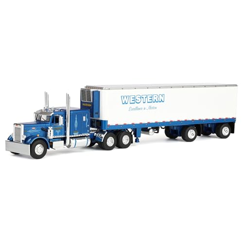 First Gear Peterbilt 351 Camión Semi 1:64 con Trailer Refrigerado