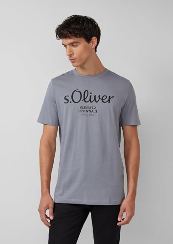 s.Oliver Baumwoll-T-Shirt mit Logo-Print – Ansicht 6