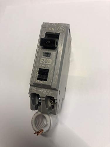 General Electric Plug in Circuit Breaker 20A 1 Pole THQL
