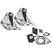 Lenco 12"X12" Heavy Duty Racing Tab Kit W/Tactile Rt12X12Hd