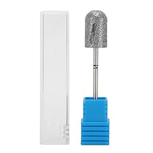 Diamant pedicure kegelboor, roestvrij stalen voetnagelboor, pedicure voetschrollen, slijppolijstkop voor gebarsten huid…