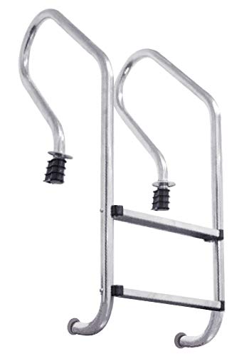 Stainless Steel 304 Swimming Pool Ladder In Pool Ladder 2-5 steps V2Aox, Steps:2-step (133 x 50 cm)
